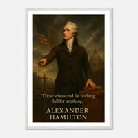Alexander Hamilton - A Mind for Revolution – Canvas Art Print | Canvas of America
