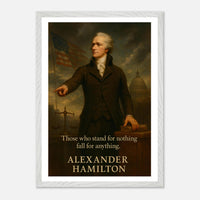 Alexander Hamilton - A Mind for Revolution – Canvas Art Print | Canvas of America