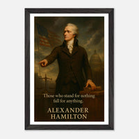 Alexander Hamilton - A Mind for Revolution – Canvas Art Print | Canvas of America