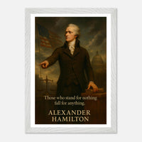 Alexander Hamilton - A Mind for Revolution – Canvas Art Print | Canvas of America