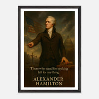 Alexander Hamilton - A Mind for Revolution – Canvas Art Print | Canvas of America