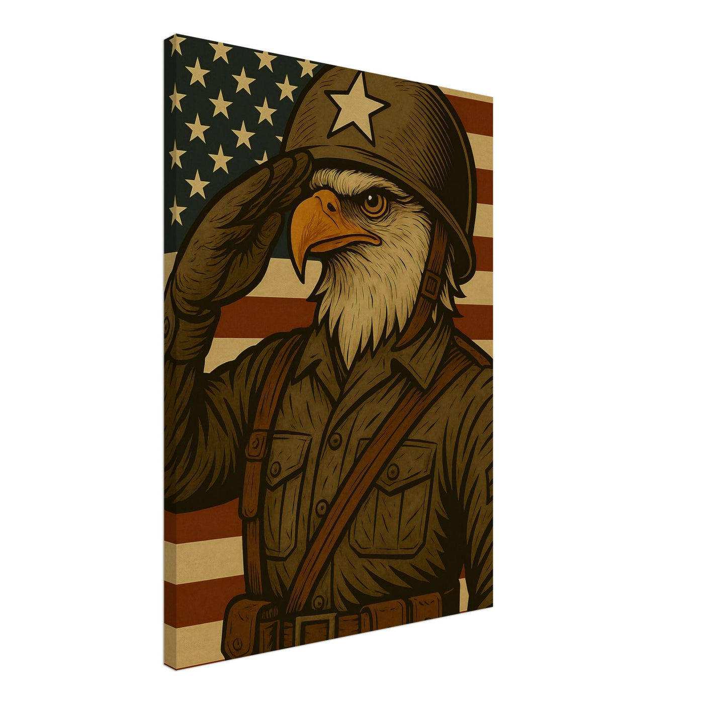 Allegience to the Flag – Canvas Art Print | Canvas of America