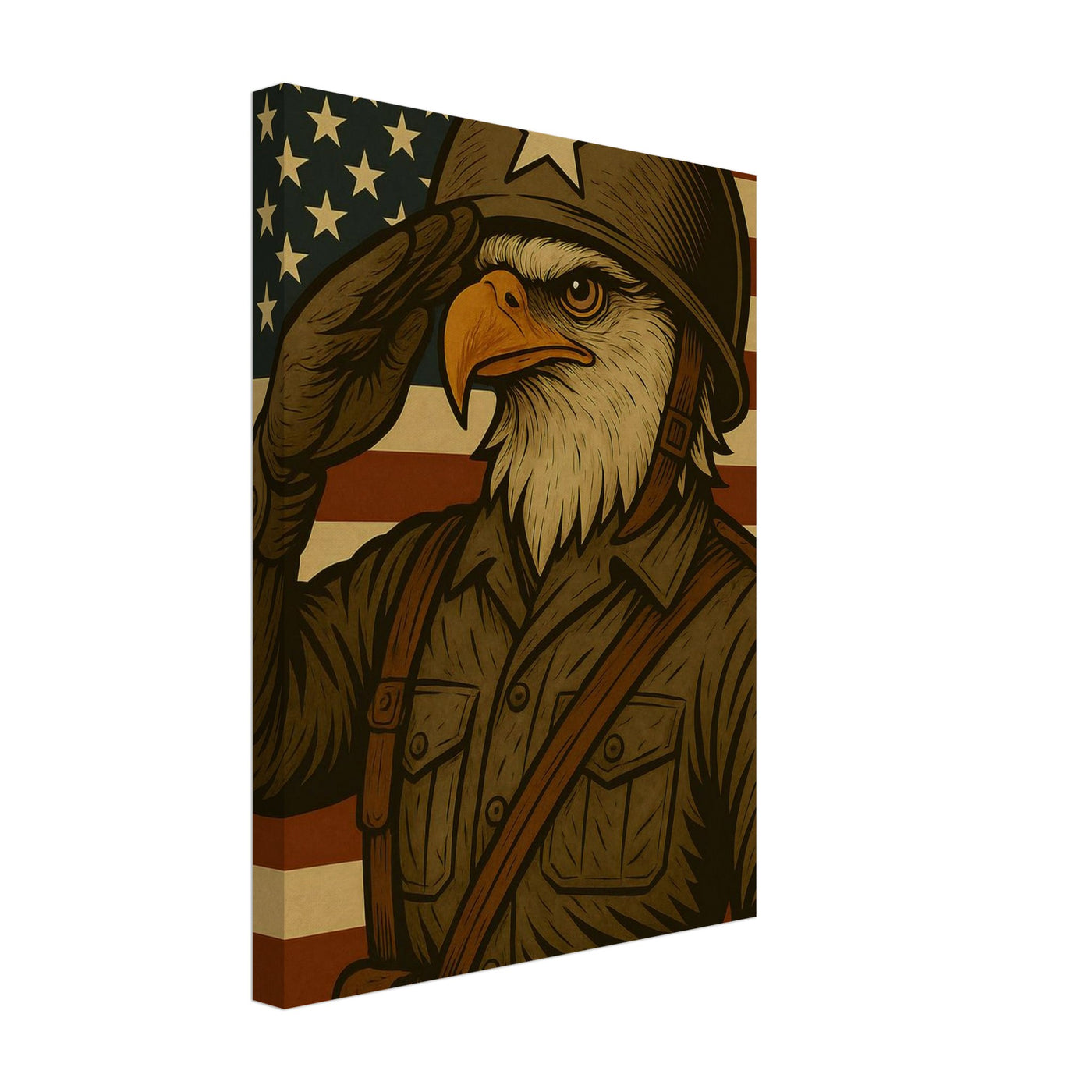 Allegience to the Flag – Canvas Art Print | Canvas of America