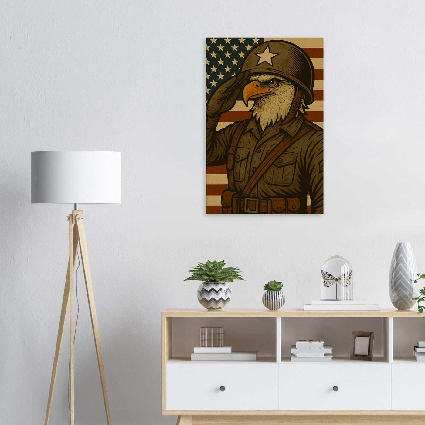 Allegience to the Flag – Canvas Art Print | Canvas of America