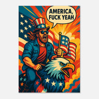 AMERICA F YEAH – Canvas Art Print | Canvas of America