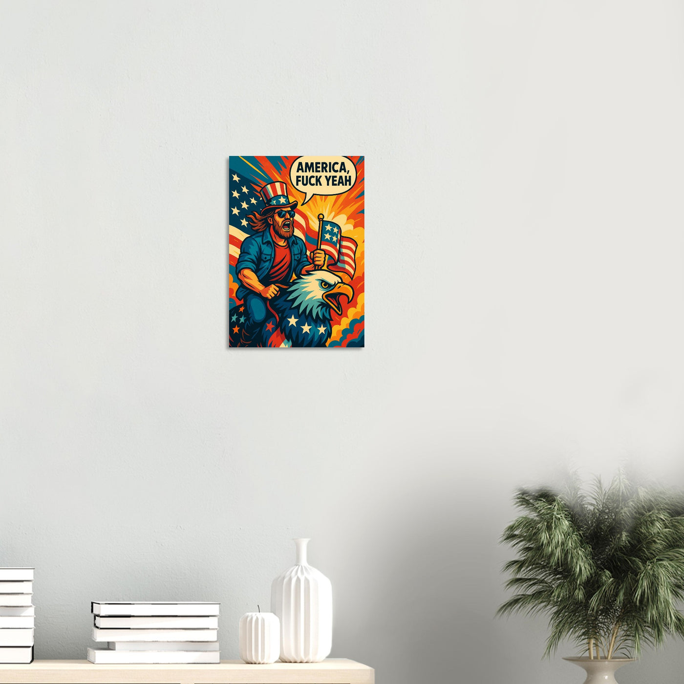 AMERICA F YEAH – Canvas Art Print | Canvas of America