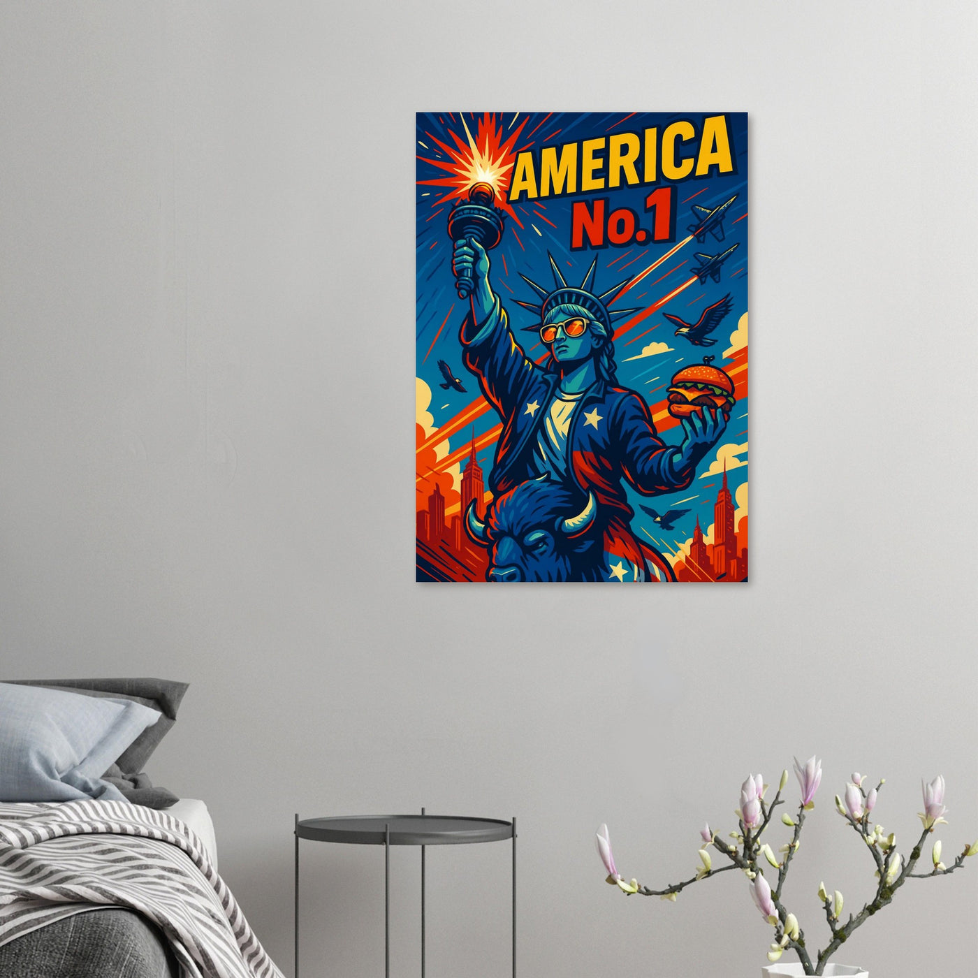 America No.1 – Canvas Art Print | Canvas of America