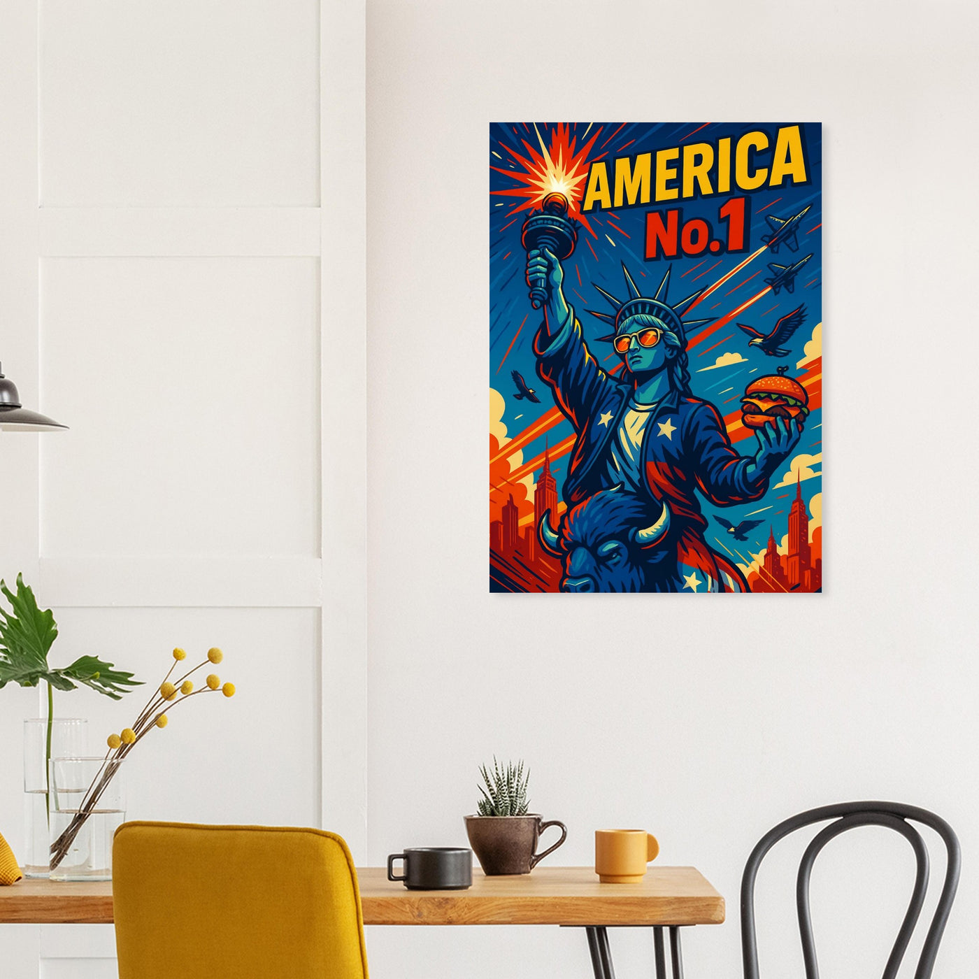 America No.1 – Canvas Art Print | Canvas of America