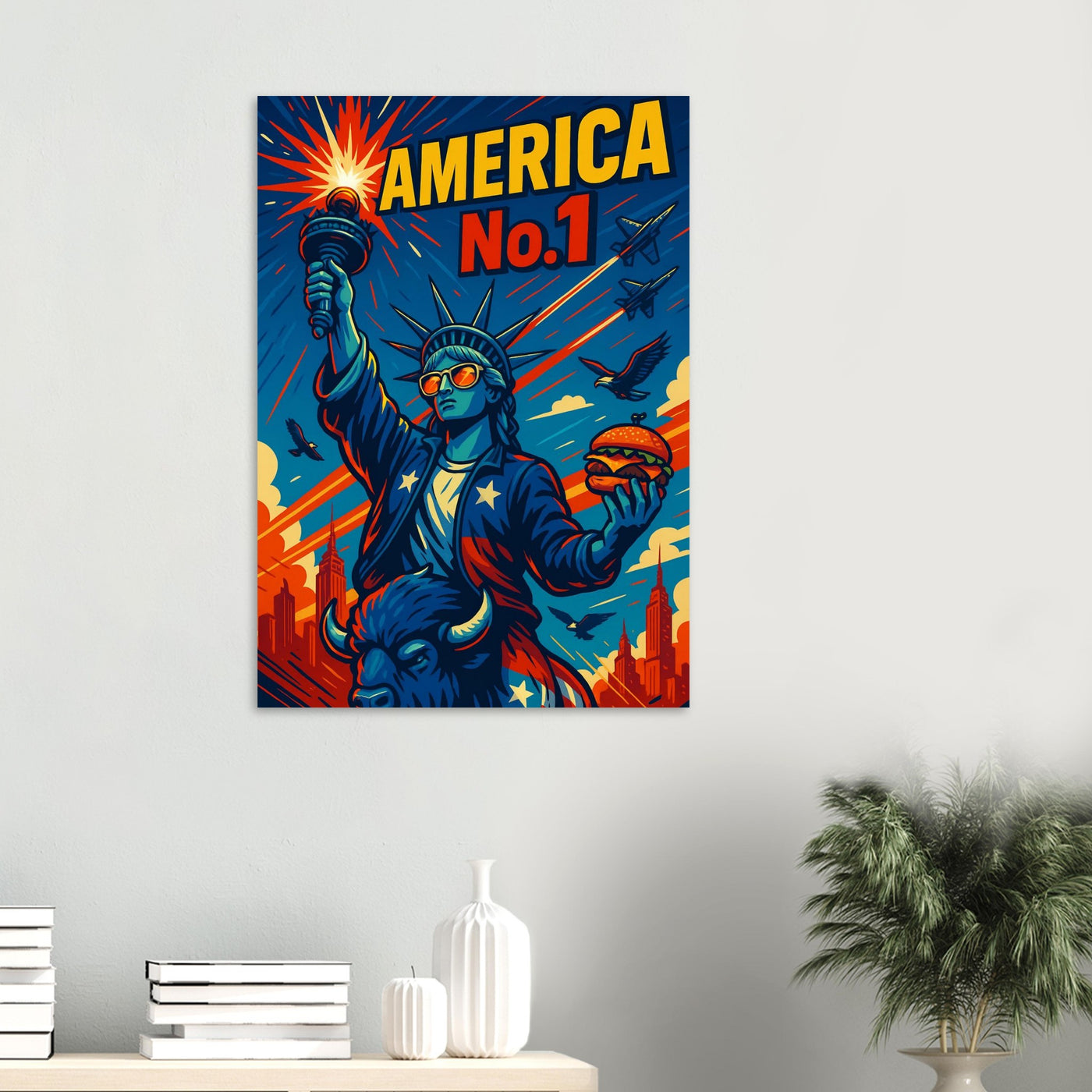 America No.1 – Canvas Art Print | Canvas of America
