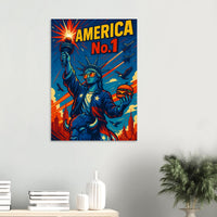 America No.1 – Canvas Art Print | Canvas of America