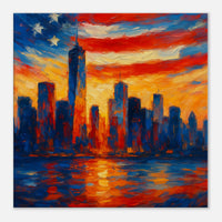 American Skyline – Canvas Art Print | Canvas of America