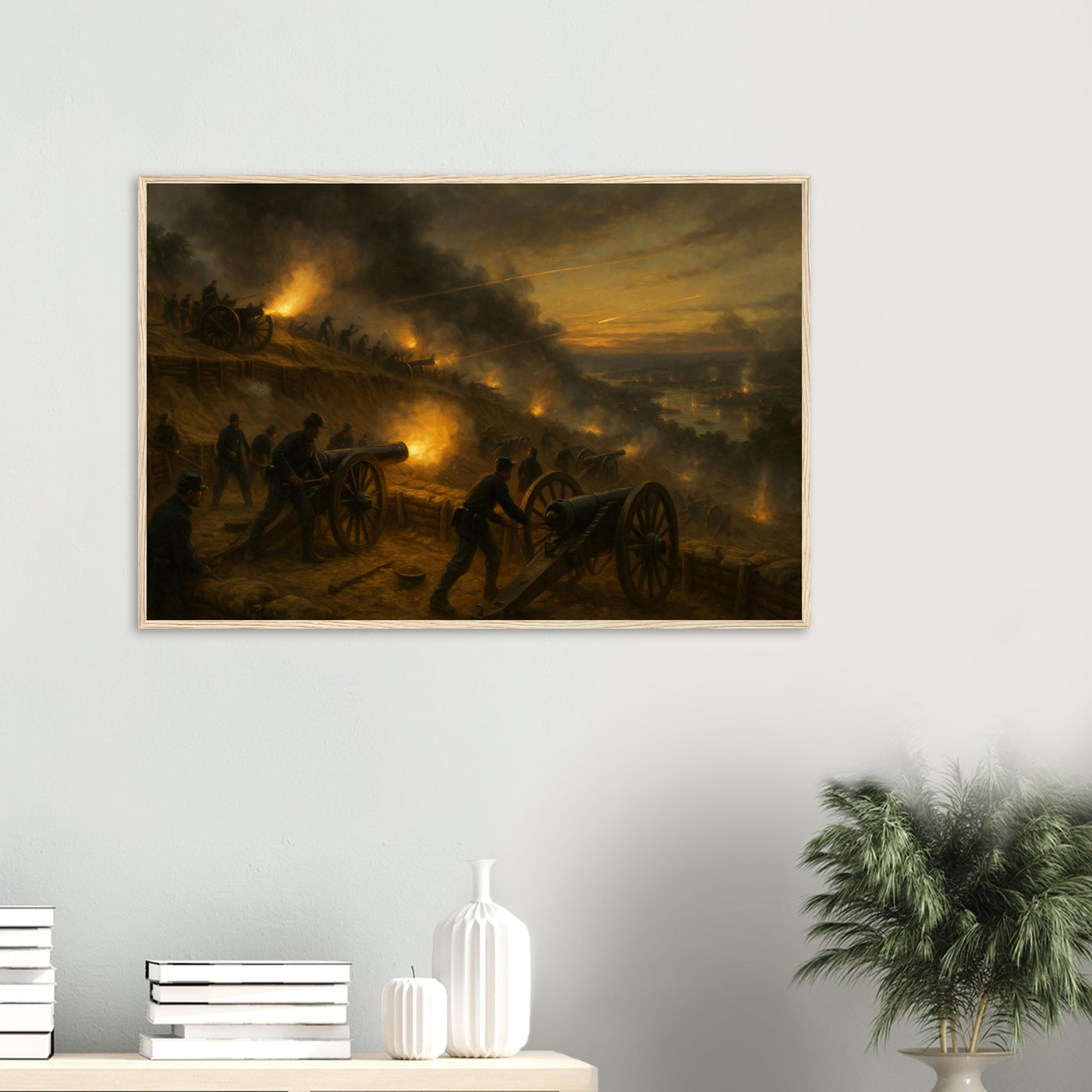 Artillery Hill at Vichsburg – Canvas Art Print | Canvas of America