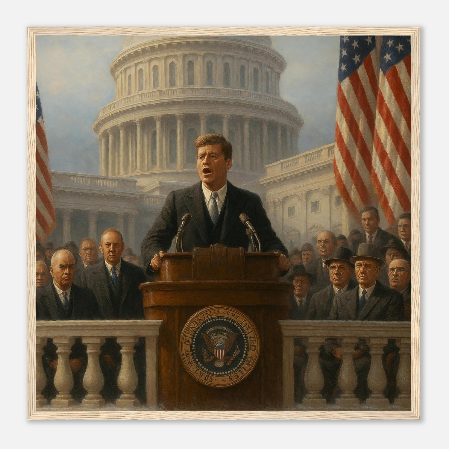 Ask not what your country can do for you – Canvas Art Print | Canvas of America