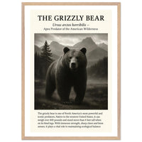 The Grizzly Bear – Canvas Art Print | Canvas of America