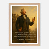 Thomas Jefferson: Freedom's Philosopher – Canvas Art Print | Canvas of America