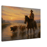 Early Rancher – Canvas Art Print | Canvas of America