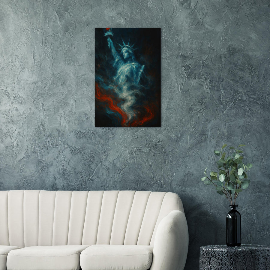 Smoking Liberty – Canvas Art Print | Canvas of America