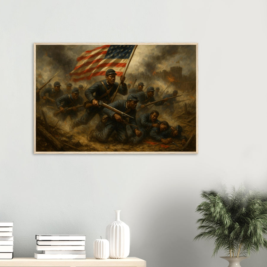 54th Massachusetts – Canvas Art Print | Canvas of America