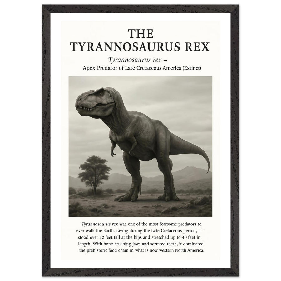 The Tyrannosaurus Rex – Canvas Art Print | Canvas of America