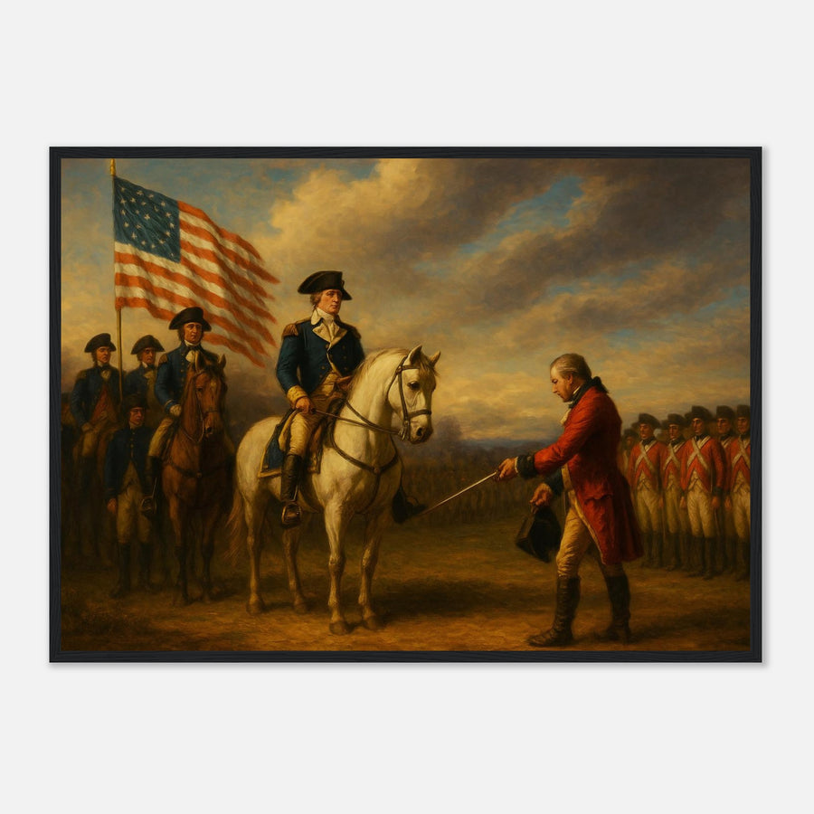Surrender of York Town – Canvas Art Print | Canvas of America