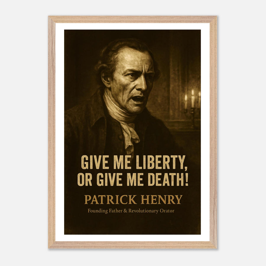 Patrick Henry - Liberty or Death – Canvas Art Print | Canvas of America