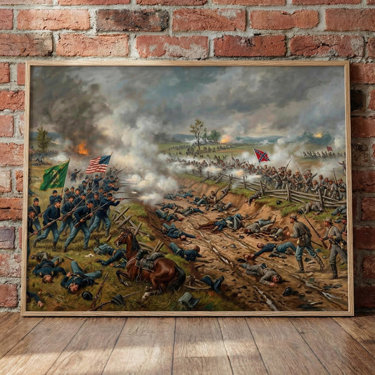 Battle of Antietam — premium American wall art 2 | Canvas of America
