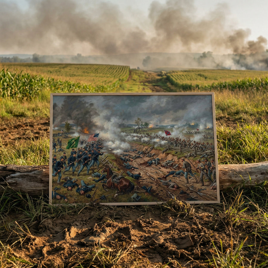 Battle of Antietam — premium American wall art 5 | Canvas of America