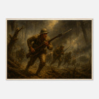Battle of Belleau Wood WW1 – Canvas Art Print | Canvas of America