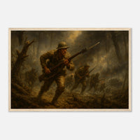 Battle of Belleau Wood WW1 – Canvas Art Print | Canvas of America