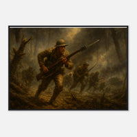 Battle of Belleau Wood WW1 – Canvas Art Print | Canvas of America