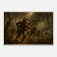 Battle of Belleau Wood WW1 – Canvas Art Print | Canvas of America