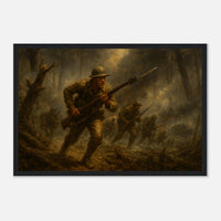 Battle of Belleau Wood WW1 – Canvas Art Print | Canvas of America