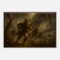 Battle of Belleau Wood WW1 – Canvas Art Print | Canvas of America