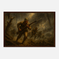 Battle of Belleau Wood WW1 – Canvas Art Print | Canvas of America