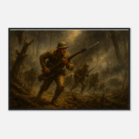 Battle of Belleau Wood WW1 – Canvas Art Print | Canvas of America