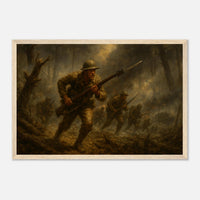 Battle of Belleau Wood WW1 – Canvas Art Print | Canvas of America