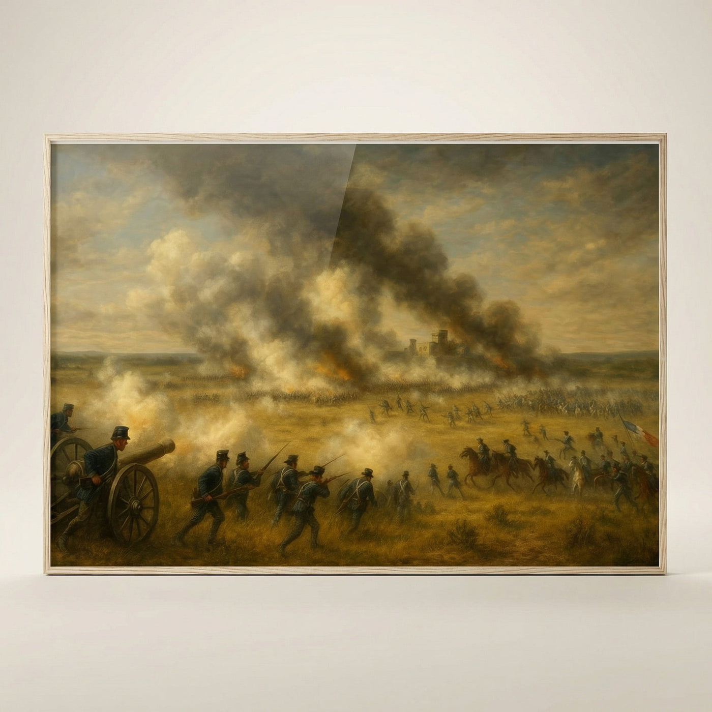 Battle of Palo Alto — premium American wall art 1 | Canvas of America