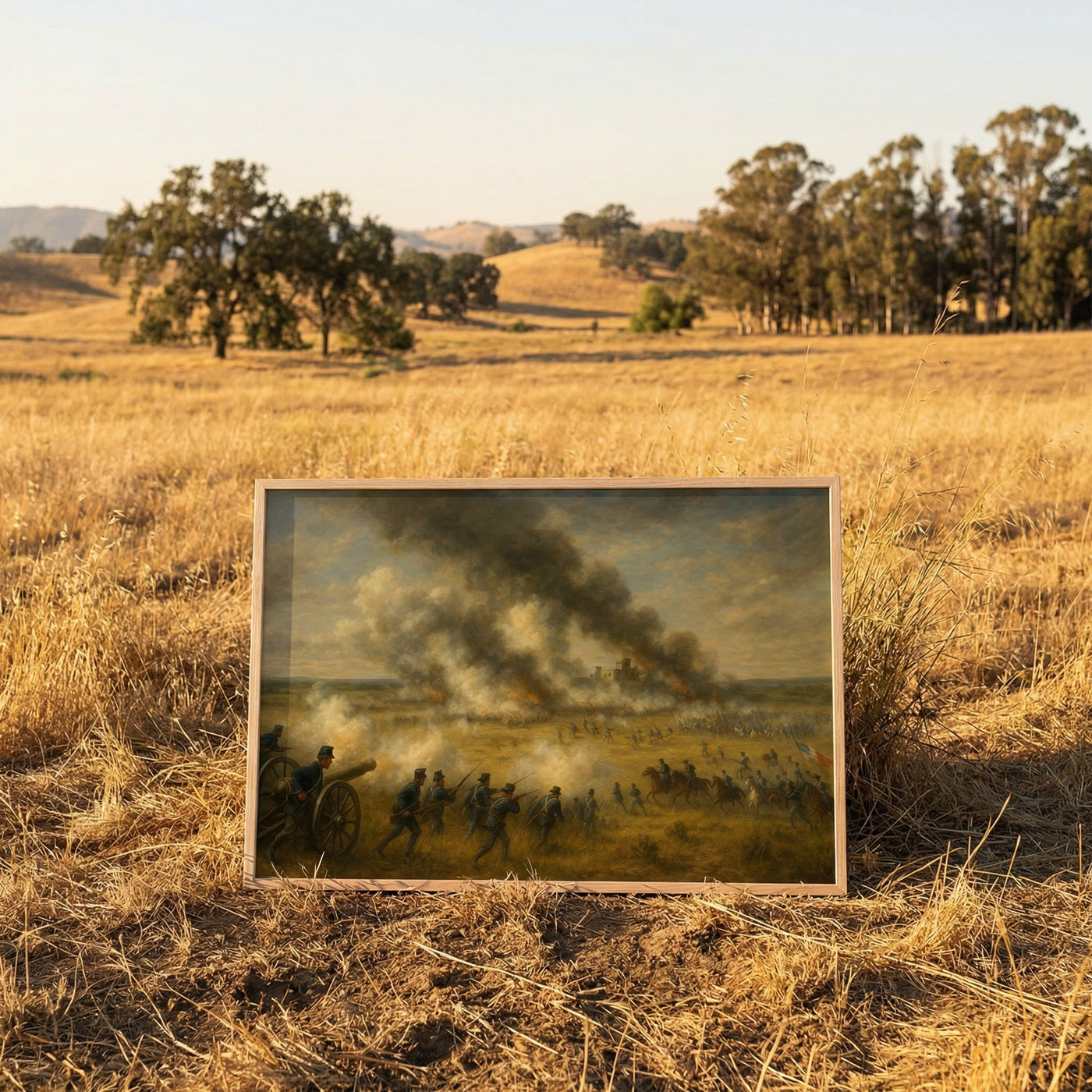 Battle of Palo Alto — premium American wall art 6 | Canvas of America