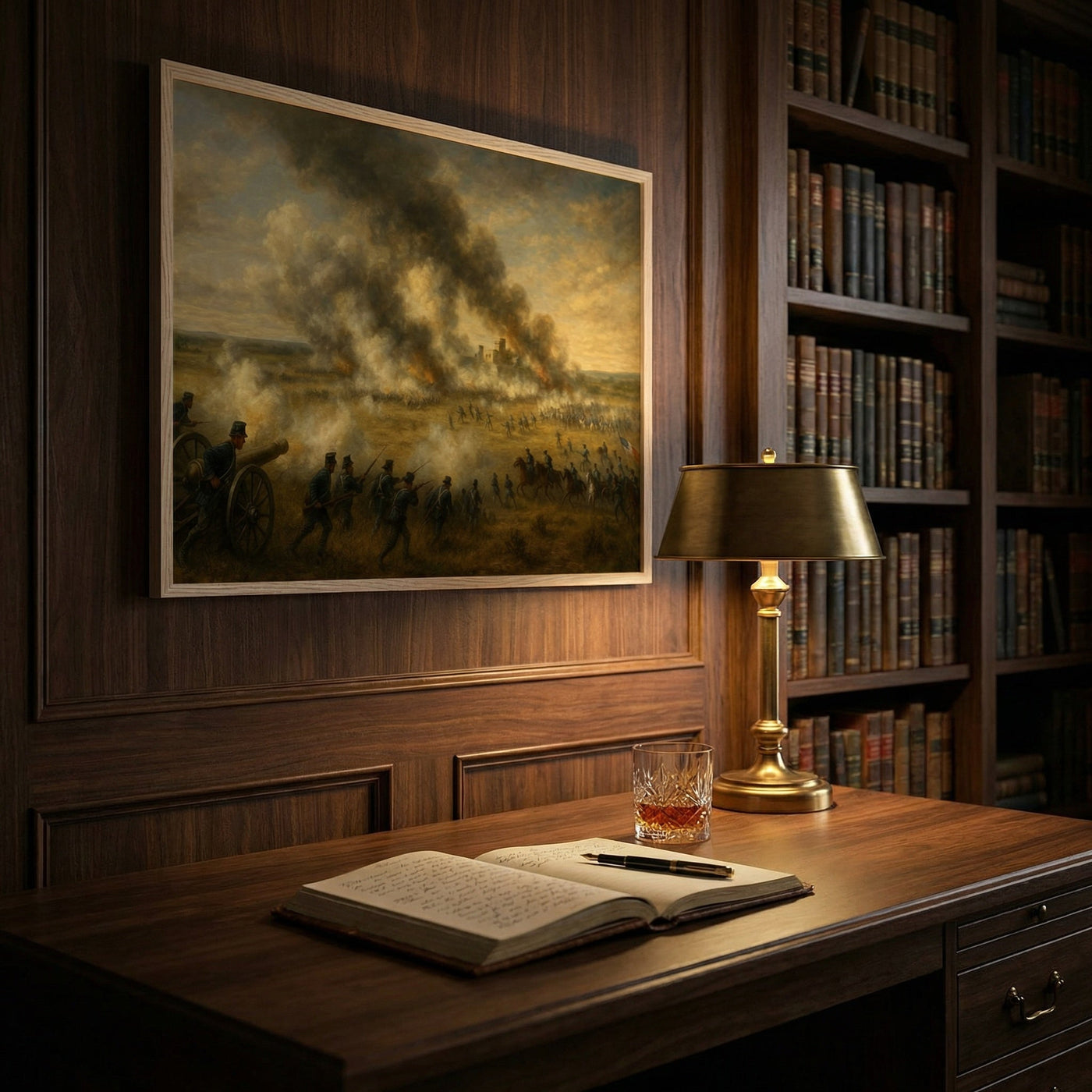 Battle of Palo Alto — premium American wall art 8 | Canvas of America