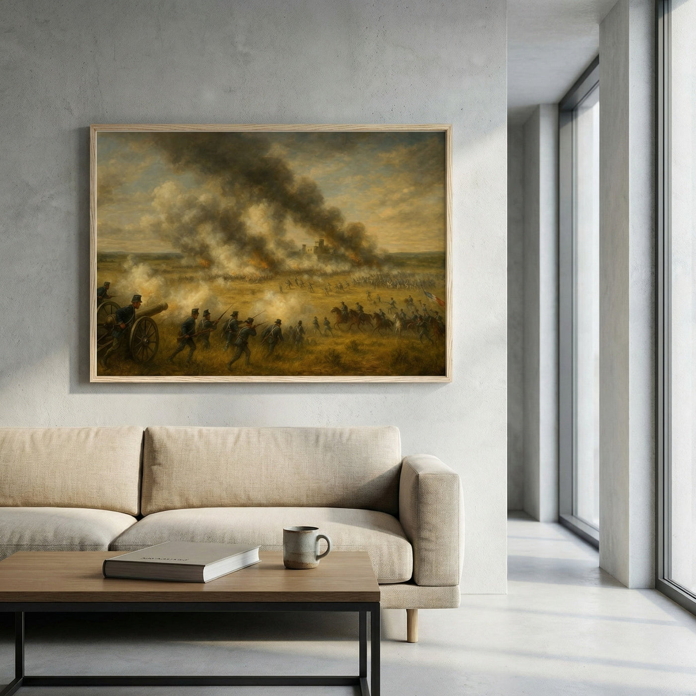 Battle of Palo Alto — premium American wall art 9 | Canvas of America
