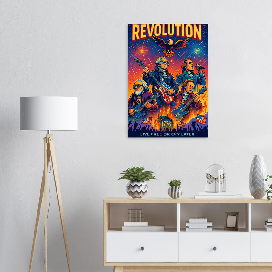 Rockband of Revolution – Canvas Art Print | Canvas of America