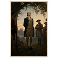 Framed print of a Civil War officer, ready to hang.