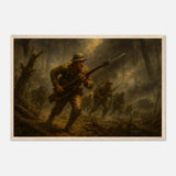 Battle of Belleau Wood WW1 – Canvas Art Print | Canvas of America