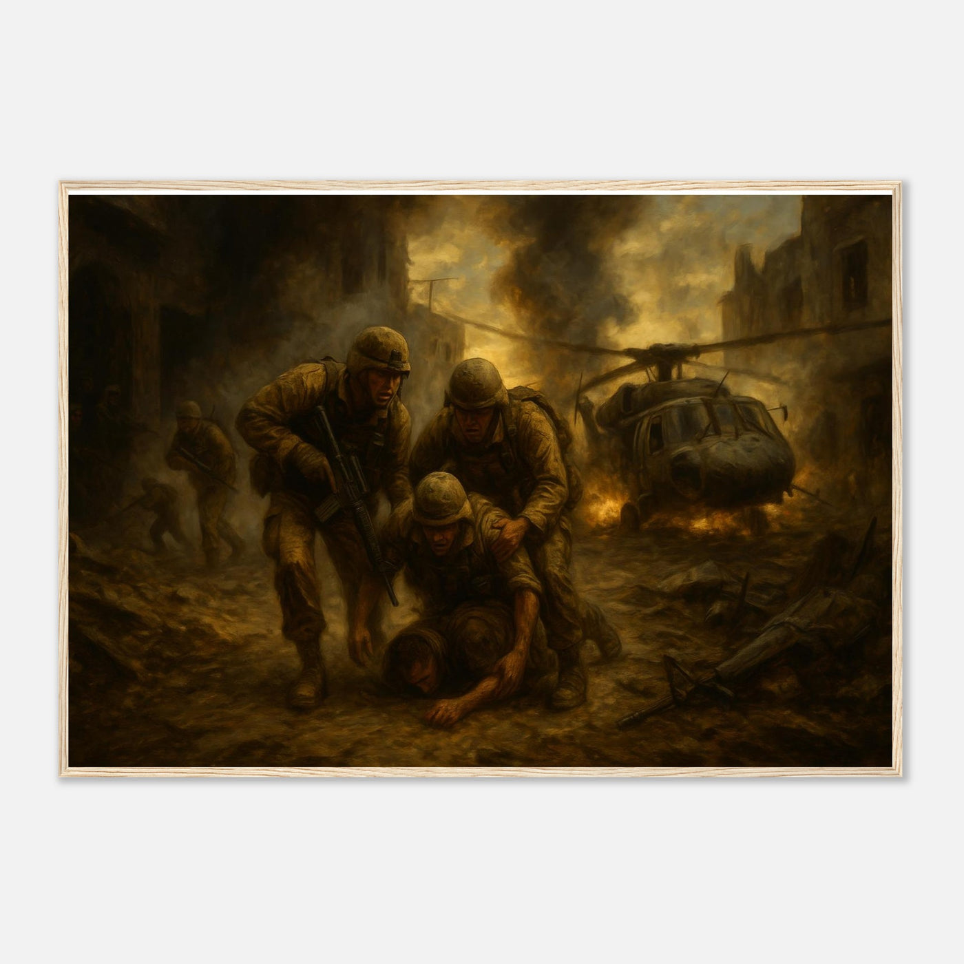 Black Hawk Down – Canvas Art Print | Canvas of America