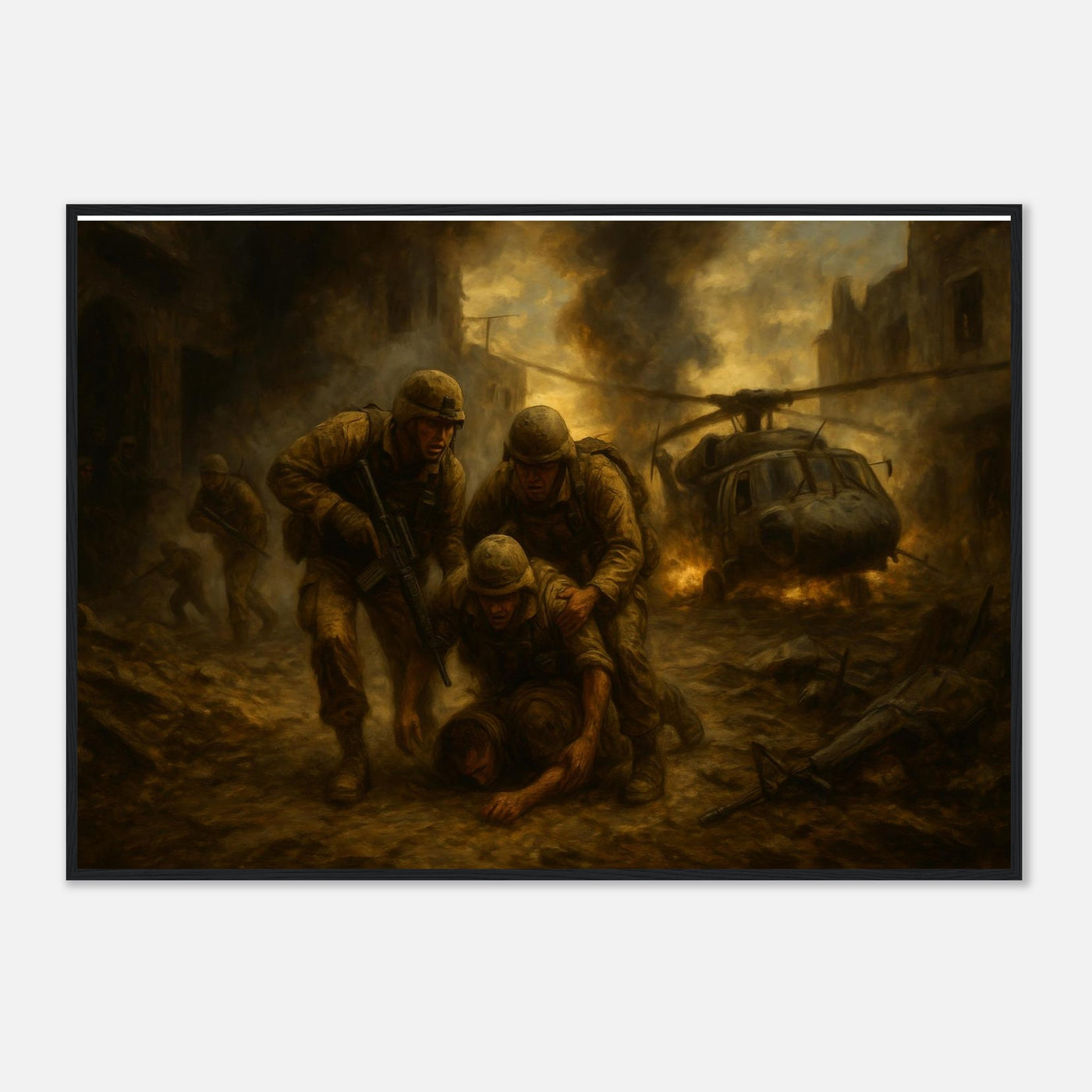 Black Hawk Down – Canvas Art Print | Canvas of America