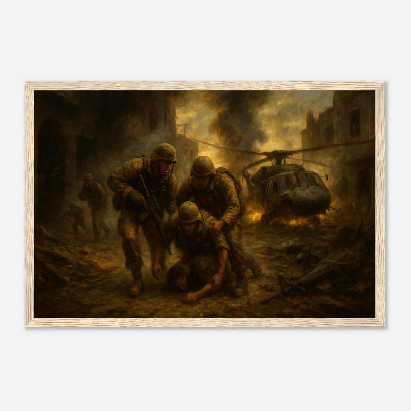 Black Hawk Down – Canvas Art Print | Canvas of America