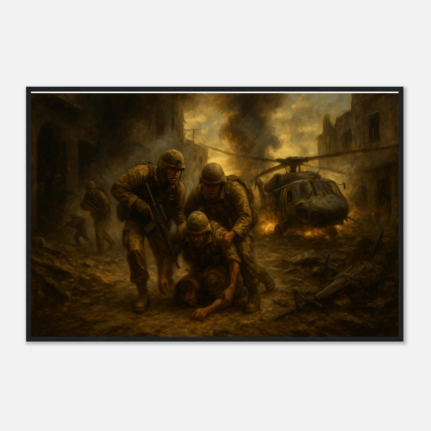 Black Hawk Down – Canvas Art Print | Canvas of America