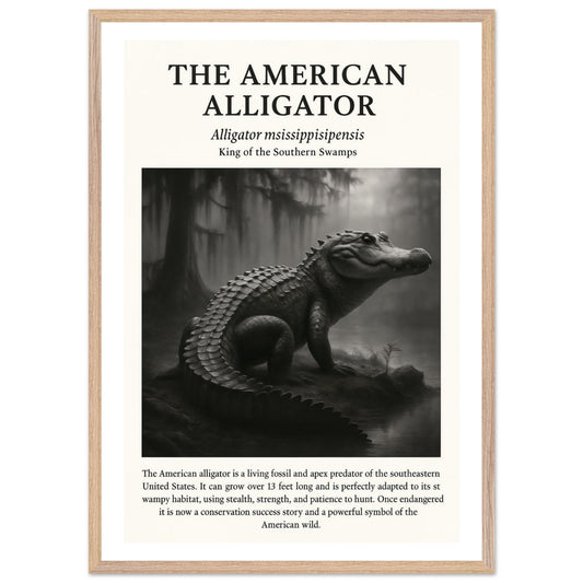 The American Alligator – Canvas Art Print | Canvas of America