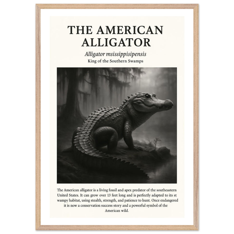 The American Alligator – Canvas Art Print | Canvas of America