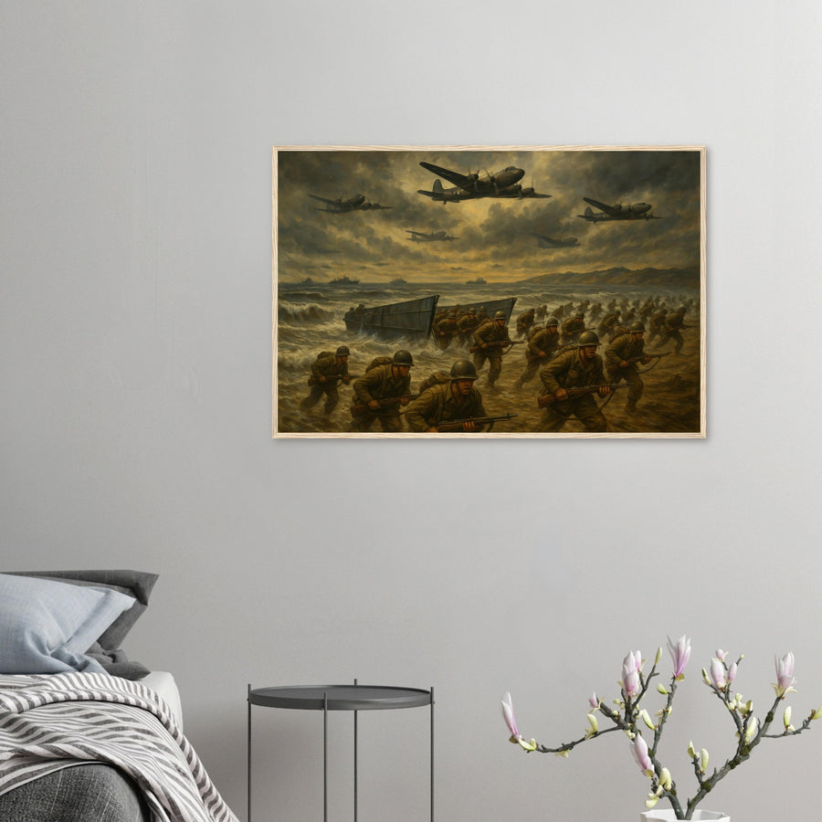 D-Day : The Eyes of the World are Upon you – Canvas Art Print | Canvas of America